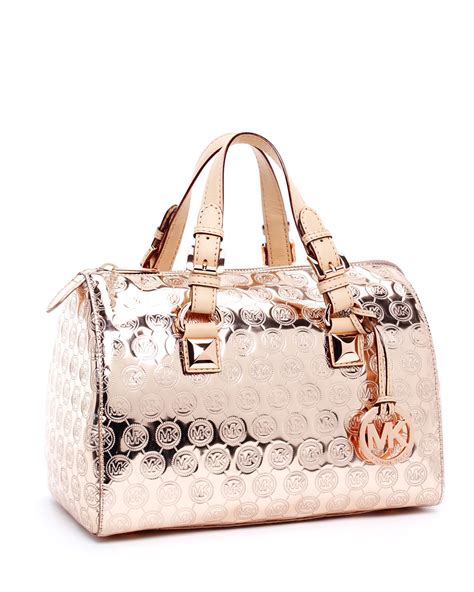 michael kors rose gold parfum|michael kors rose gold satchel.